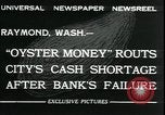 Image 'urgence imprimé de l'argent après faillite de banque en Grande dépression Raymond Washington USA, 1932, de la seconde 5 séquences d'archives historiques vidéo 65675076861
