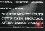 Image 'urgence imprimé de l'argent après faillite de banque en Grande dépression Raymond Washington USA, 1932, de la seconde 8 séquences d'archives historiques vidéo 65675076861
