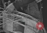 Image of wicker furniture manufacturing plant United States USA, 1920, second 40 stock footage video 65675076870
