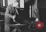 Image of blacksmith vocational school United States USA, 1920, second 18 stock footage video 65675076874
