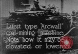 Image of coal mining machine United States USA, 1919, second 8 stock footage video 65675076894