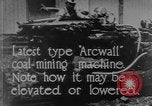 Image of coal mining machine United States USA, 1919, second 11 stock footage video 65675076894