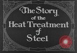 Image of heat treatment of steel United States USA, 1924, second 12 stock footage video 65675076898
