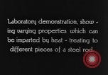 Image of heat treatment of steel United States USA, 1924, second 40 stock footage video 65675076898