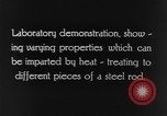 Image of heat treatment of steel United States USA, 1924, second 46 stock footage video 65675076898