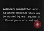 Image of heat treatment of steel United States USA, 1924, second 48 stock footage video 65675076898