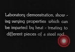 Image of heat treatment of steel United States USA, 1924, second 52 stock footage video 65675076898