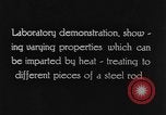 Image of heat treatment of steel United States USA, 1924, second 53 stock footage video 65675076898