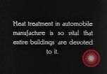 Image of heat treatment United States USA, 1924, second 9 stock footage video 65675076899