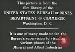 Image of American miners United States USA, 1924, second 20 stock footage video 65675076901