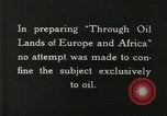 Image of oil fields Italy, 1926, second 60 stock footage video 65675076908