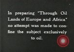 Image of oil fields Italy, 1926, second 61 stock footage video 65675076908