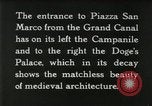 Image bâtiments et monuments Venise Italie, 1926, de la seconde 58 séquences d'archives historiques vidéo 65675076909