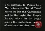 Image bâtiments et monuments Venise Italie, 1926, de la seconde 62 séquences d'archives historiques vidéo 65675076909