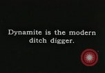 Image of dynamite United States USA, 1925, second 33 stock footage video 65675076926