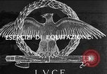 Standbild italienischen Luftfahrt Kadetten Caserta Italien, 1943, aus Sekunde 1 historischem Filmmaterial Videoclip 65675076929