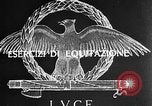 Standbild italienischen Luftfahrt Kadetten Caserta Italien, 1943, aus Sekunde 3 historischem Filmmaterial Videoclip 65675076929