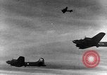 Image of Formation of U.S. 8th Air Force B-17 Flying Fortresses Europe, 1943, second 30 stock footage video 65675076934