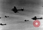 Image of Formation of U.S. 8th Air Force B-17 Flying Fortresses Europe, 1943, second 35 stock footage video 65675076934