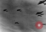 Image of Formation of U.S. 8th Air Force B-17 Flying Fortresses Europe, 1943, second 57 stock footage video 65675076934
