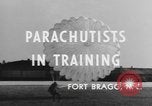 Image of American paratroopers Fort Bragg North Carolina USA, 1942, second 18 stock footage video 65675076956