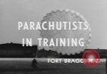 Image of American paratroopers Fort Bragg North Carolina USA, 1942, second 20 stock footage video 65675076956