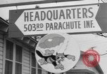 Image of American paratroopers Fort Bragg North Carolina USA, 1942, second 22 stock footage video 65675076956