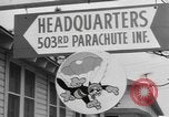 Image of American paratroopers Fort Bragg North Carolina USA, 1942, second 25 stock footage video 65675076956
