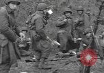 Standbild amerikanische Armee 29 Division Truppen Eygelshoven Niederlande, 1944, aus Sekunde 58 historischem Filmmaterial Videoclip 65675076975