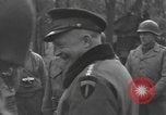 Standbild Dwight Eisenhower europäische Theater, 1944, aus Sekunde 40 historischem Filmmaterial Videoclip 65675076977