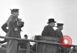 Image of Eisenhower and Churchill visit 101st Airborne Division Welford Berkshire England United Kingdom, 1944, second 4 stock footage video 65675076989
