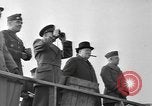 Image of Eisenhower and Churchill visit 101st Airborne Division Welford Berkshire England United Kingdom, 1944, second 36 stock footage video 65675076989