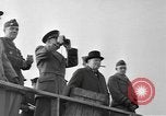 Image of Eisenhower and Churchill visit 101st Airborne Division Welford Berkshire England United Kingdom, 1944, second 37 stock footage video 65675076989