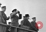 Image of Eisenhower and Churchill visit 101st Airborne Division Welford Berkshire England United Kingdom, 1944, second 38 stock footage video 65675076989