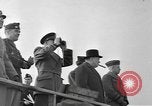 Image of Eisenhower and Churchill visit 101st Airborne Division Welford Berkshire England United Kingdom, 1944, second 39 stock footage video 65675076989