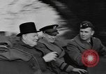 Image of Eisenhower and Churchill visit 101st Airborne Division Welford Berkshire England United Kingdom, 1944, second 62 stock footage video 65675076989