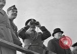 Image of Winston Churchill and Generals Eisenhower and Bradley visit 101st Airb Welford Berkshire England United Kingdom, 1944, second 5 stock footage video 65675076990