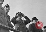 Image of Winston Churchill and Generals Eisenhower and Bradley visit 101st Airb Welford Berkshire England United Kingdom, 1944, second 6 stock footage video 65675076990