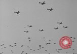 Image of Winston Churchill and Generals Eisenhower and Bradley visit 101st Airb Welford Berkshire England United Kingdom, 1944, second 11 stock footage video 65675076990