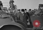 Image of Winston Churchill and Generals Eisenhower and Bradley visit 101st Airb Welford Berkshire England United Kingdom, 1944, second 28 stock footage video 65675076990