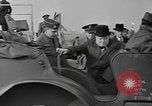 Image of Winston Churchill and Generals Eisenhower and Bradley visit 101st Airb Welford Berkshire England United Kingdom, 1944, second 31 stock footage video 65675076990