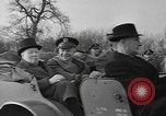 Image of Winston Churchill and Generals Eisenhower and Bradley visit 101st Airb Welford Berkshire England United Kingdom, 1944, second 41 stock footage video 65675076990