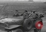 Image of Winston Churchill and Generals Eisenhower and Bradley visit 101st Airb Welford Berkshire England United Kingdom, 1944, second 49 stock footage video 65675076990