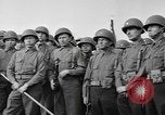 Image of Winston Churchill and Generals Eisenhower and Bradley visit 101st Airb Welford Berkshire England United Kingdom, 1944, second 56 stock footage video 65675076990