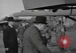 Image of 101st Airborne Division demonstration for Prime Minister Churchill Welford Berkshire England United Kingdom, 1944, second 16 stock footage video 65675076991