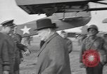 Image of 101st Airborne Division demonstration for Prime Minister Churchill Welford Berkshire England United Kingdom, 1944, second 19 stock footage video 65675076991