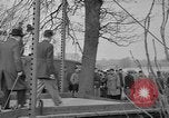 Image of 101st Airborne Division demonstration for Prime Minister Churchill Welford Berkshire England United Kingdom, 1944, second 22 stock footage video 65675076991