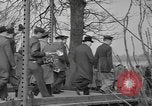 Image of 101st Airborne Division demonstration for Prime Minister Churchill Welford Berkshire England United Kingdom, 1944, second 24 stock footage video 65675076991