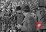 Image of 101st Airborne Division demonstration for Prime Minister Churchill Welford Berkshire England United Kingdom, 1944, second 29 stock footage video 65675076991
