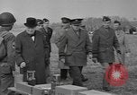 Image of 101st Airborne Division demonstration for Prime Minister Churchill Welford Berkshire England United Kingdom, 1944, second 31 stock footage video 65675076991